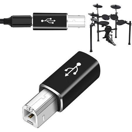 Alfais 5219 Type C To Usb B Midi Klavye Yazıcı Printer Çevirici Dönüştürücü Adaptör