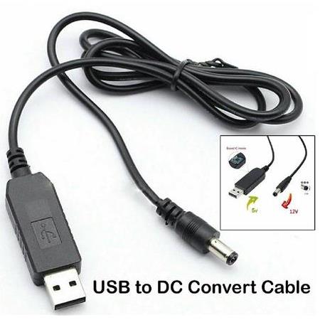 Alfais 4322 5V To 12V Dc Usb Voltaj Yükseltici Çevirici Adaptör Kablosu