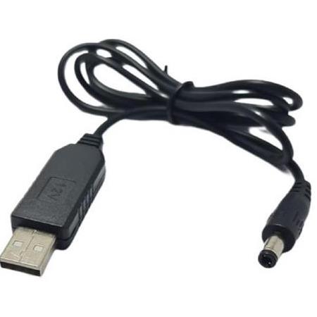Alfais 4322 5V To 12V Dc Usb Voltaj Yükseltici Çevirici Adaptör Kablosu