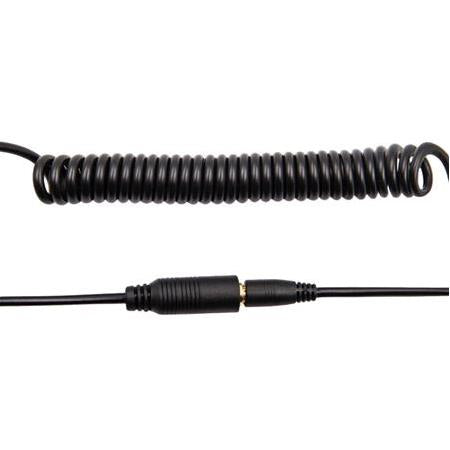 Alfais 4271 Spiralli 3.5mm Dişi Erkek Stereo Uzatma Kablosu