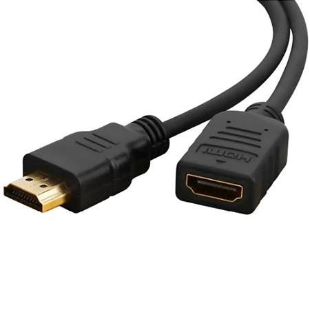 Alfais 4665 HDMI Uzatma Kablosu Dişi Erkek 50 cm