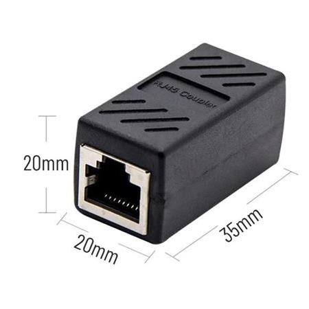 Alfais 4608 Gigabit Ca55 6 Kablo Ekleyici Uzatma Uzatıcı Rj45 Ek Birleştirici Ara Adsl