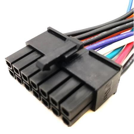 Alfais 4981 Psu Power Supply 14 Pin To 24 Pin Atx Çevirici Dönüştürücü Adaptör Kablosu